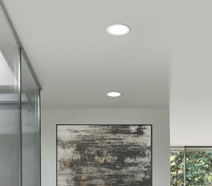 VOL LED downlight toepassing kantoor