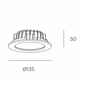 Vol LED technische tekening