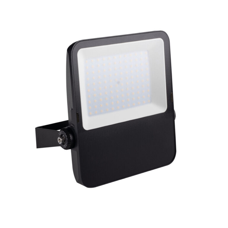 Milos LED floodlight 100W 12.000lm 4000K IP65 zwart - symmetrisch