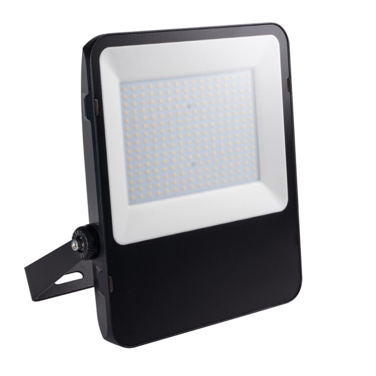 Milos LED floodlight 200W 24.000lm 4000K IP65 zwart - symmetrisch