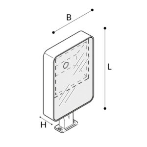 Argos big LED floodlight 25W 2460lm 2700K IP66 - symmetrisch - Afbeelding 7