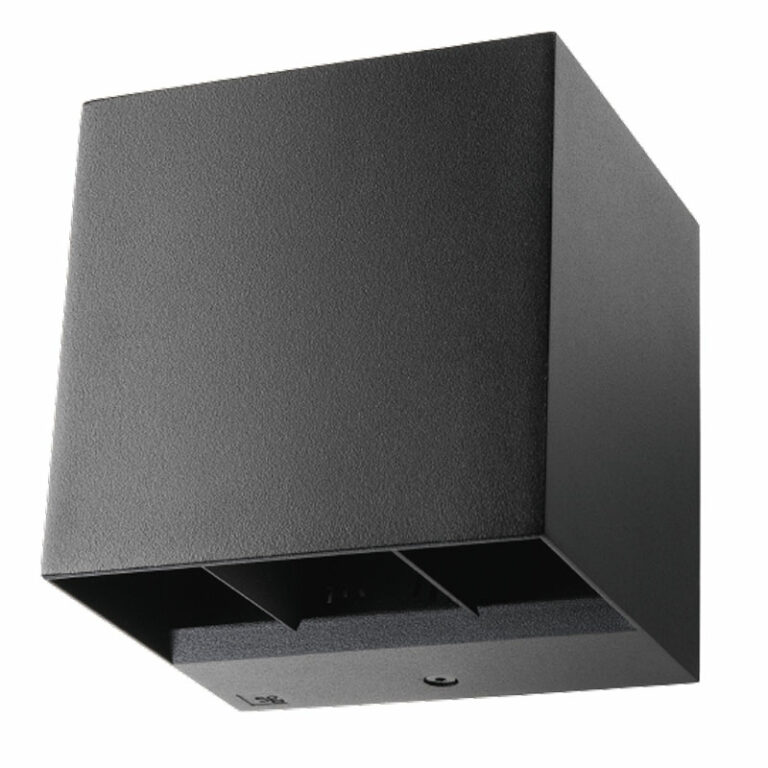 Artes LED opbouw up & downlight 8W 480lm 2700K IP44 wit dimbaar