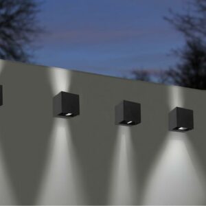 Artes LED opbouw up & downlight toepassing buiten