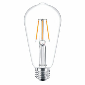Philips CorePro LED bulb niet dimbaar 4W vervangt 40W 827 E27 ST64 helder glas