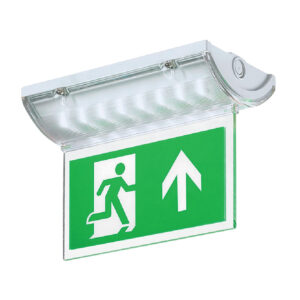 Dortmund LED nood/net 4W 350lm 4000K IP65 + plexiplaat pictogram uit