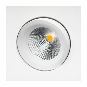 Junistar IsoSafe Dim to warm square LED spot 6W 520lm 2000-2800K IP44 ø83 wit