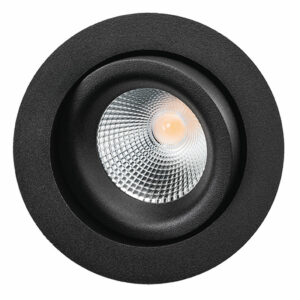 Junistar Lux serie LED spot 7W Zwart