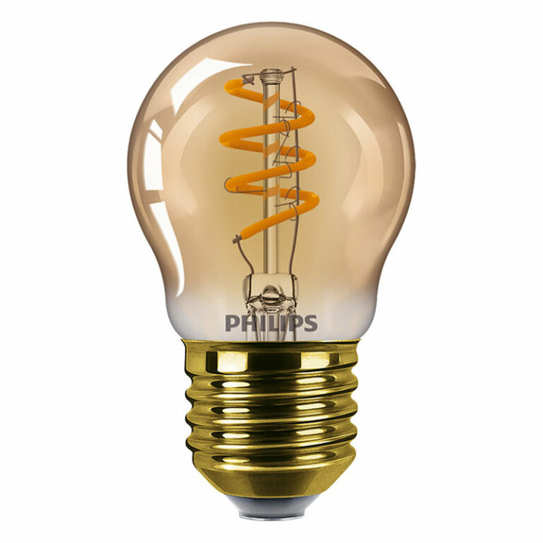 Philips LED E27 gold vintage