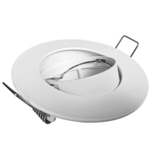 Meba Eco MR16 inbouwspot rond kantelbaar ø75 wit - Afbeelding 4