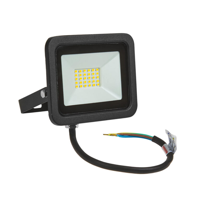 Kos LED floodlight 20W IP65 zwart