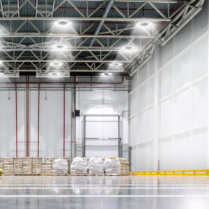 Philips Coreline LED Highbay IP65 toepassing bedrijfshal