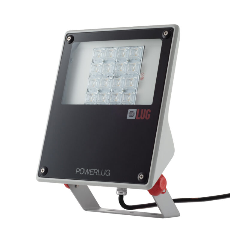 Powerlug mini LED floodlight 25W 3600lm 4000K IP65 - asymmetrisch breed