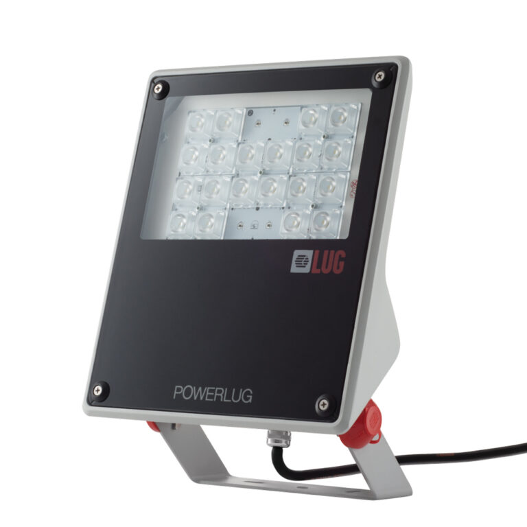 Powerlug mini LED floodlight 44W 6000lm 4000K IP65 - asymmetrisch breed