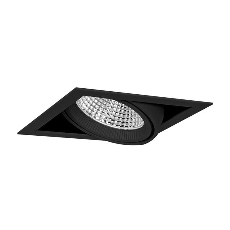 Cardan LED spots inbouw zwart