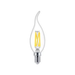 Philips Master LED candle DT 3.4 40W 922 927 E14 BA35 helder glas