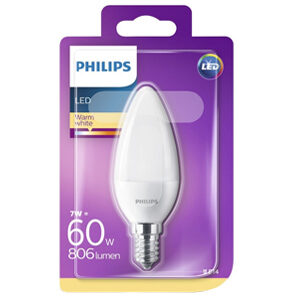 LED 60W B35 E14 WW FR ND 1BC/6