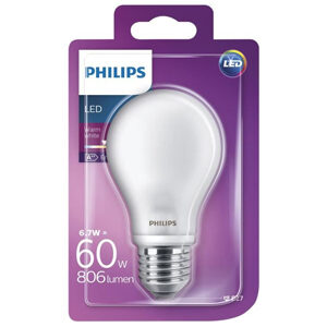Philips classic LED bulb 7W 827 E27 mat A67 - vervangt 60W