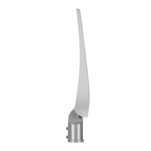 Astra LED mast/wand IP66 ø42-60 grijs zijaanzicht