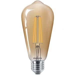 Philips classic LED bulb 8W 822 E27 ST64 GOLD | dimbaar - vervangt 50W