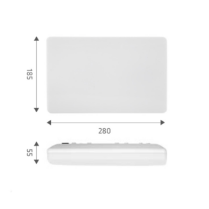 Portal LED opbouw technische tekening