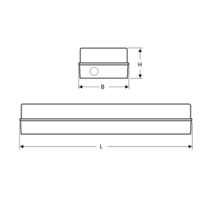 Norton Spa II LED opbouw 2/6W 200/500lm 4000K IP54 IK08 wit - multi-sensor - Afbeelding 2
