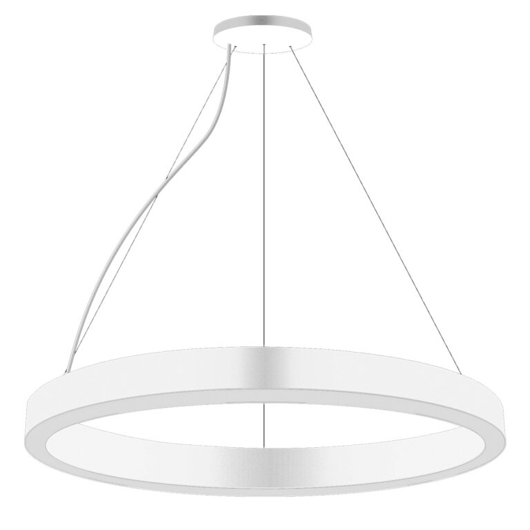 Pandora LED ronde pendel lamp wit