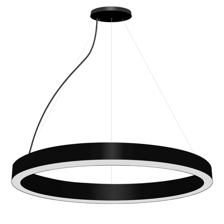 Pandora LED ronde pendel lamp zwart