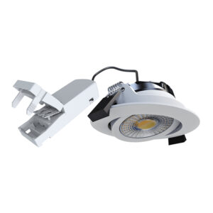 Meba LED inbouwspot rond kantelbaar met driver