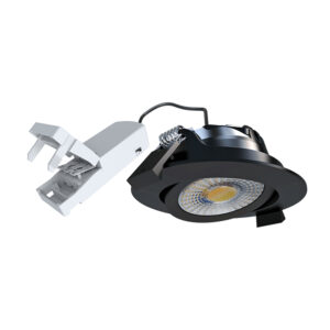 Meba LED inbouwspot rond kantelbaar met driver
