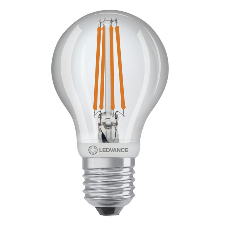 Ledvance LED Classic A 60 Filament Motion Sensor S 7.3W 827 Clear E27