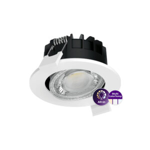 Philips LED spot Ledinaire RS071B 6W 500lm 2700/3000K/4000K ø68 IP20 wit