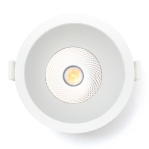 Meba deep LED inbouwspot 12W 900lm 2700K/3000K/4000K 60° IP44 ø90mm wit  - dimbaar - Afbeelding 3