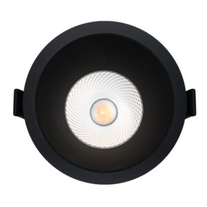 Meba deep LED inbouwspot 12W 900lm 2700K/3000K/4000K 60° IP44 ø90mm zwart - dimbaar - Afbeelding 3