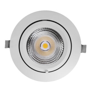 Meba shop LED spot 28-44W 2700-3800lm 3000K CRI90 38° ø175mm wit - Afbeelding 2