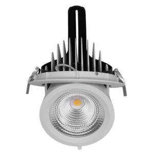 Meba shop LED spot 28-44W 2700-3800lm 3000K CRI90 38° ø175mm wit - Afbeelding 3