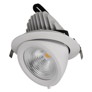 Meba shop LED spot 28-44W 2700-3800lm 3000K CRI90 38° ø175mm wit - Afbeelding 4