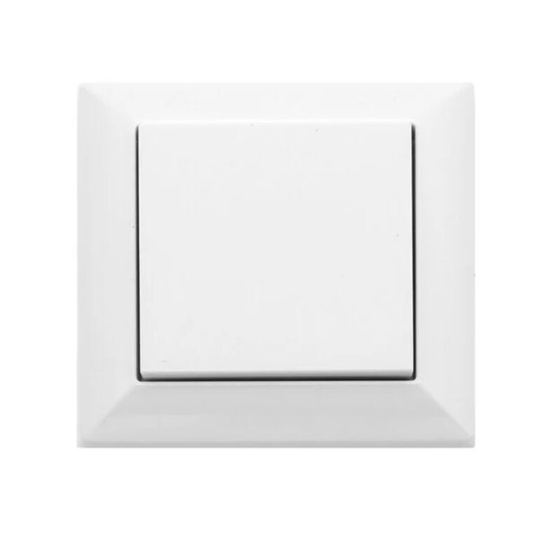 Casambi BLE 55 rocker wandschakelaar enkel, wit