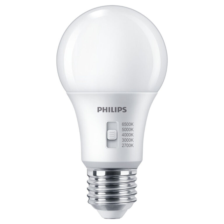 Philips CorePro LED bulb 8W 827/830/840/850/865 A60 E27 5CCT  | dimbaar - vervangt 60W