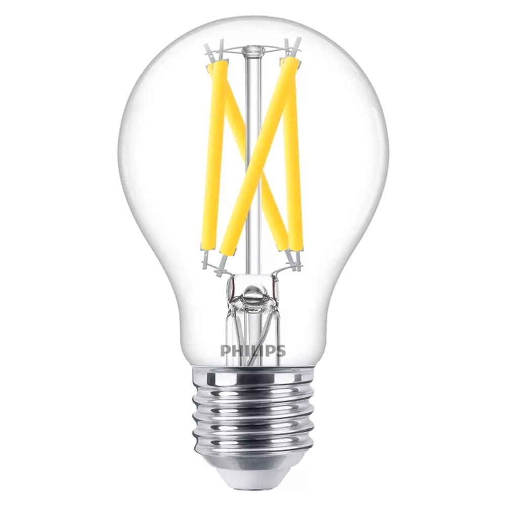 Philips Master LED bulb 7.2W 922-927 E27 A60 helder glas | dimbaar - vervangt 75W