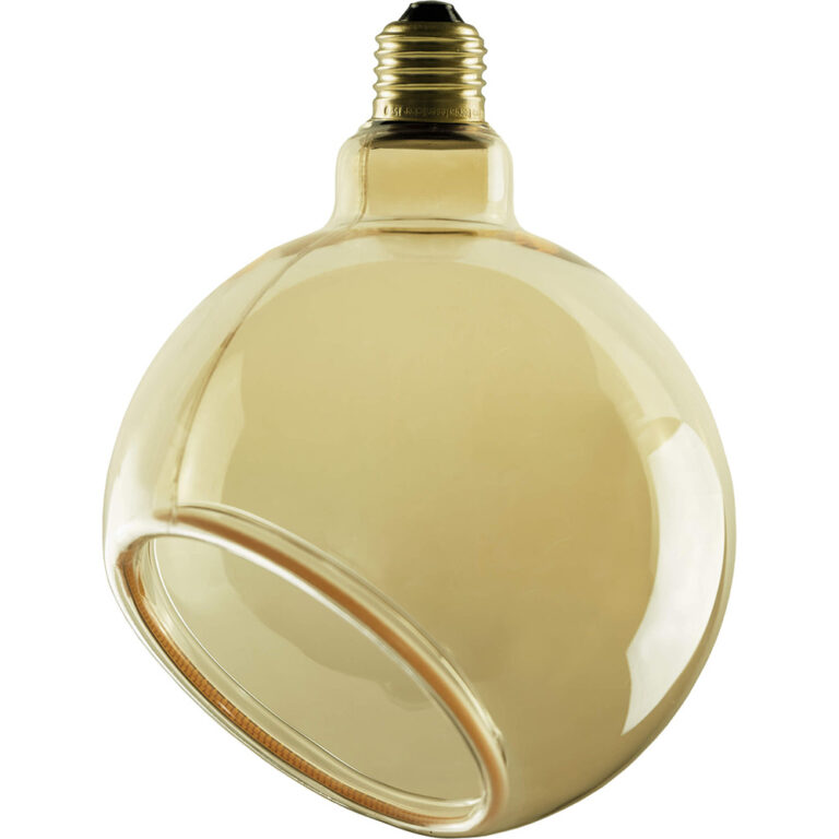 Segula LED lamp E27 Globe 150 45° goud glas 5W 350lm 2200K dimbaar