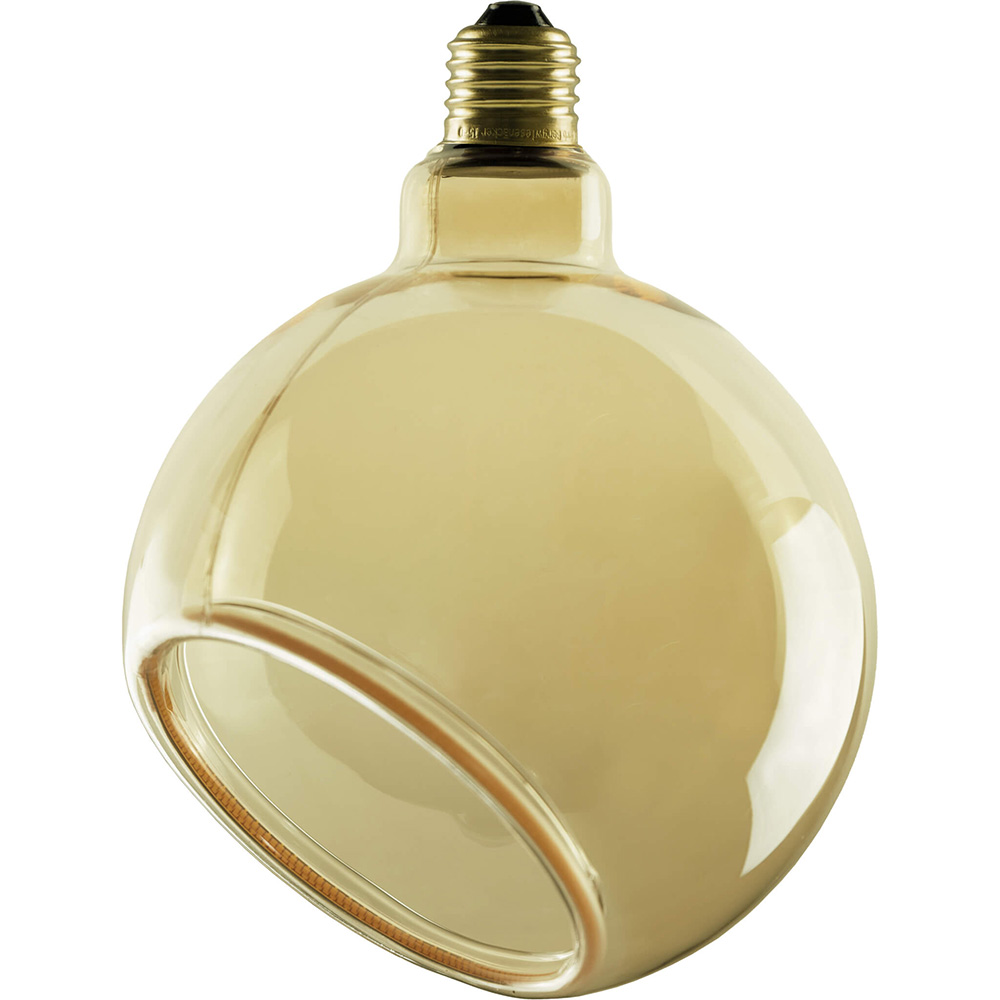 Segula LED lamp E27 Globe 150 45° goud glas 5W 350lm 2200K dimbaar