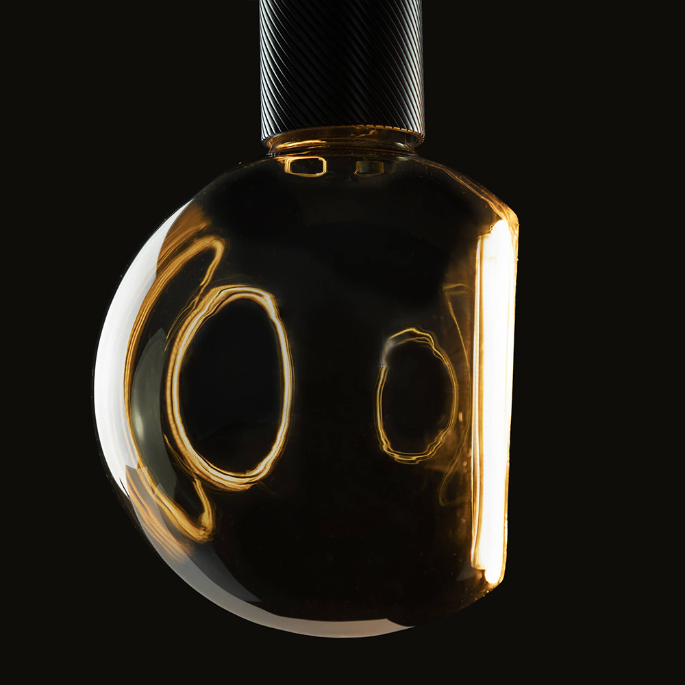 Segula LED lamp E27 Globe 150 90° smokey grey 6W 260lm 2200K dimbaar - Afbeelding 5