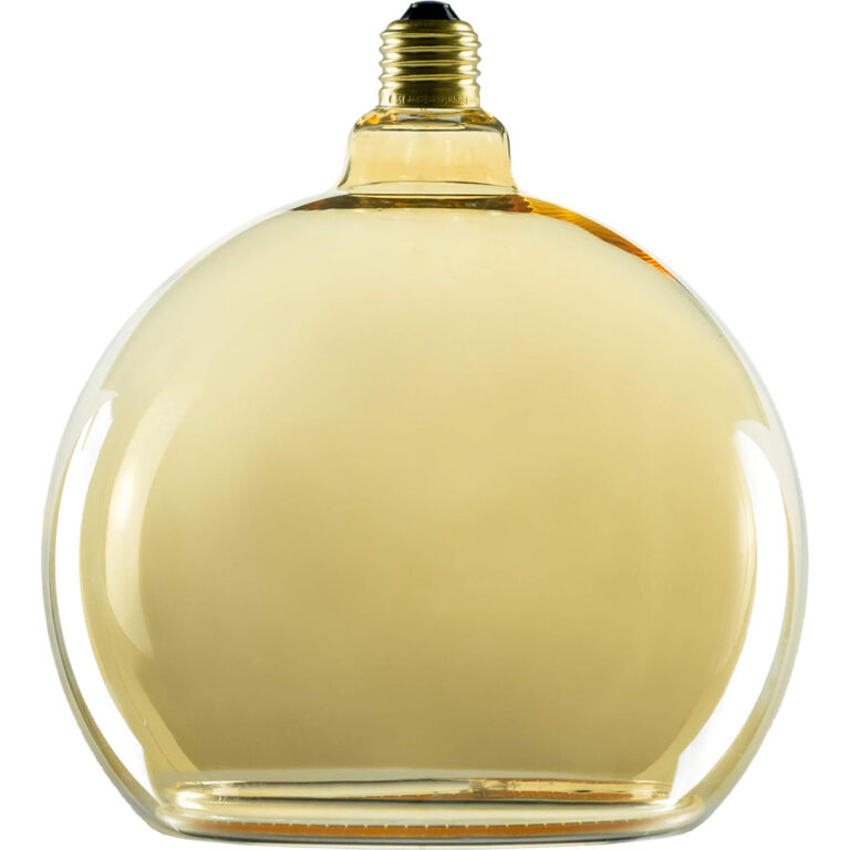 Segula LED lamp E27 Globe 150 goud glas 4W 240lm 2200K dimbaar