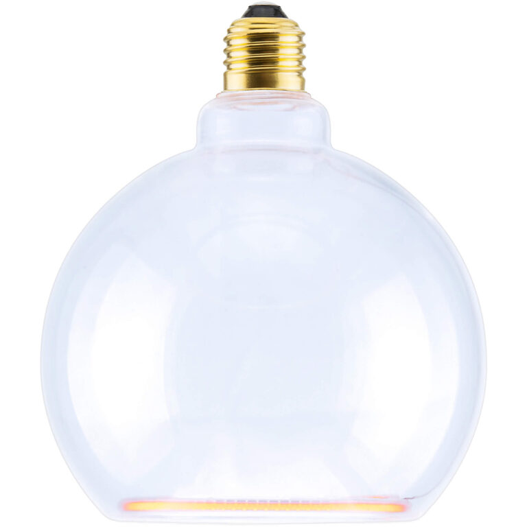 Segula LED lamp E27 Globe 150 helder glas4.5W 300lm 2200K dimbaar