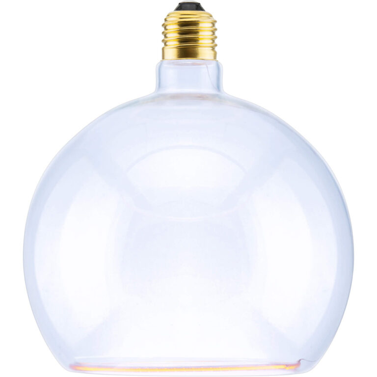Segula LED lamp E27 Globe 200 helder glas 5W 350lm 2200K dimbaar