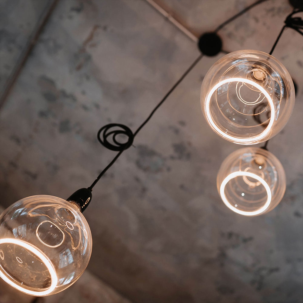 Segula LED lamp E27 Globe 200 helder glas 5W 350lm 2200K dimbaar - Afbeelding 5