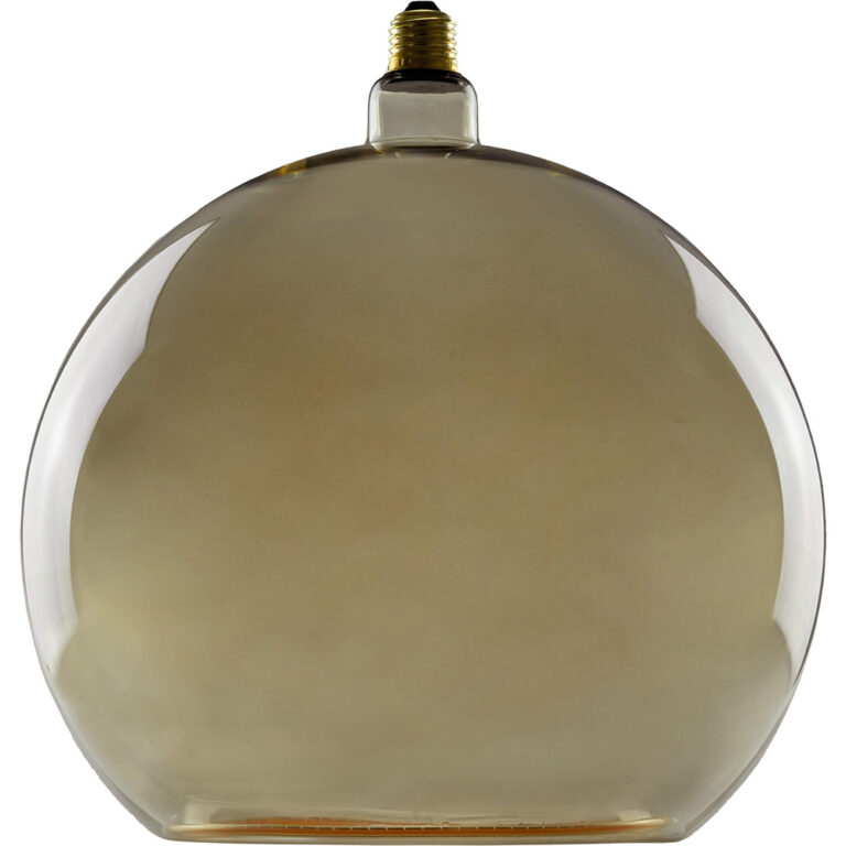 Segula LED lamp E27 Globe 300 smokey grey 8W 350lm 1900K dimbaar
