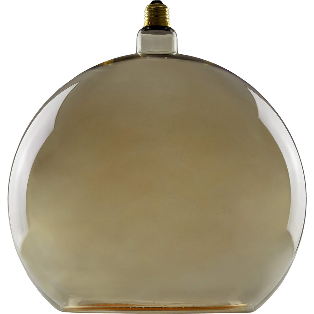 Segula LED lamp E27 Globe 300 smokey grey 8W 350lm 1900K dimbaar