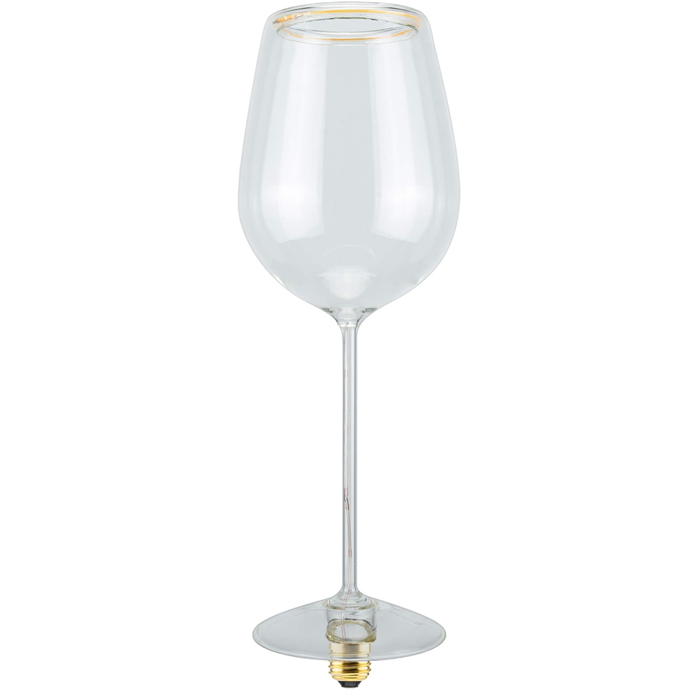Segula LED lamp E27 Wine helder glas 5W 500lm 2200K dimbaar