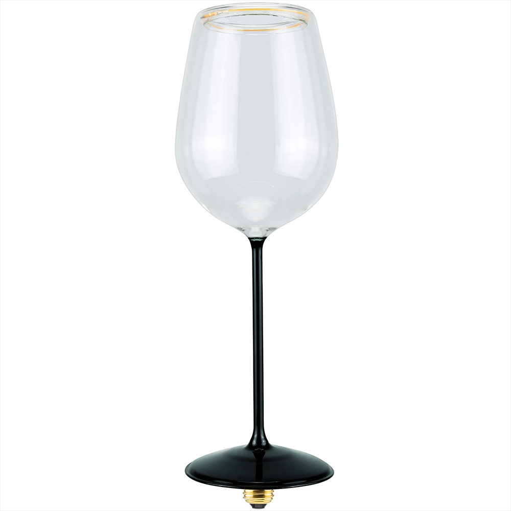 Segula LED lamp E27 Wine zwart/helder glas 5W 500lm 2200K dimbaar